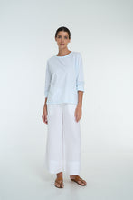 Load image into Gallery viewer, astrid fine cotton stripe t-shrit