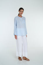 Load image into Gallery viewer, roma one pocket linen shirt