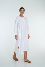 Load image into Gallery viewer, olina long sleeve linen kaftan
