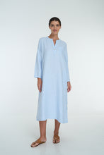 Load image into Gallery viewer, olina long sleeve linen kaftan
