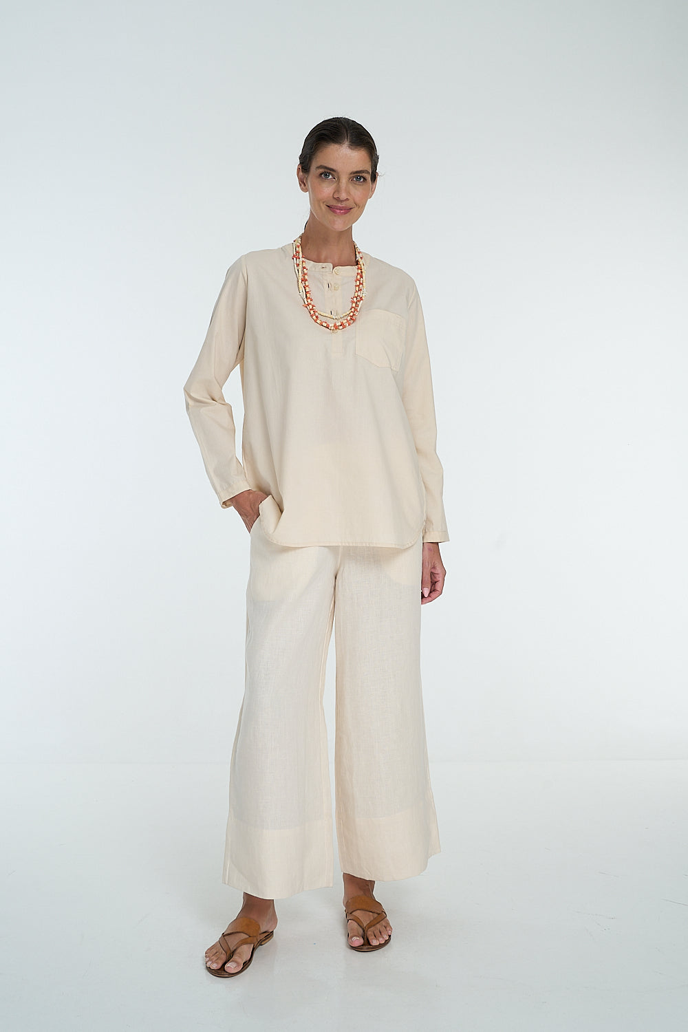 mila one pocket shirt