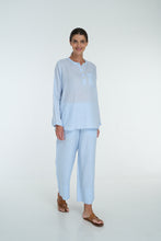 Load image into Gallery viewer, roma one pocket linen shirt
