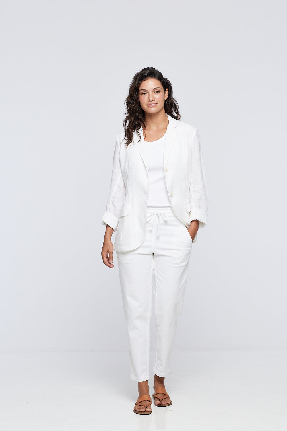 remy linen blazer