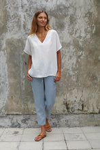 Load image into Gallery viewer, alexa straight leg linen pant
